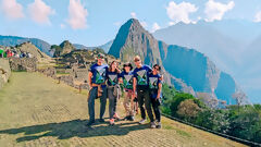 Escursionisti a Machu Picchu