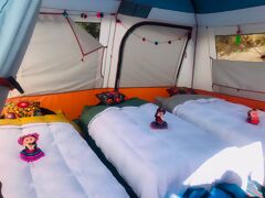 Tenda di lusso per la notte durante il trekking sul Sentiero Inca Imperiale