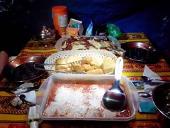 Pasto durante il trekking